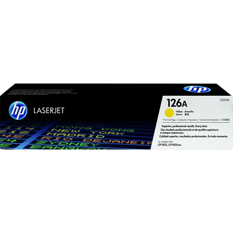 HP 126A TONER YELLOW CE312 Mascom International.webp